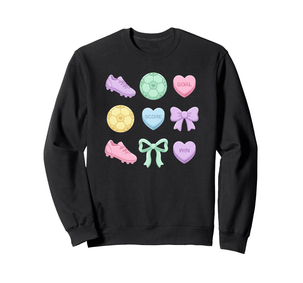 Soccer Soccer Lovers Soccer Players Sweatshirt - Novelty Apparel Unisex