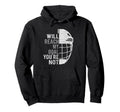 I Will Reach My Goal Funny Goalie Ice Hockey Hoodie - Graphic Print Unisex