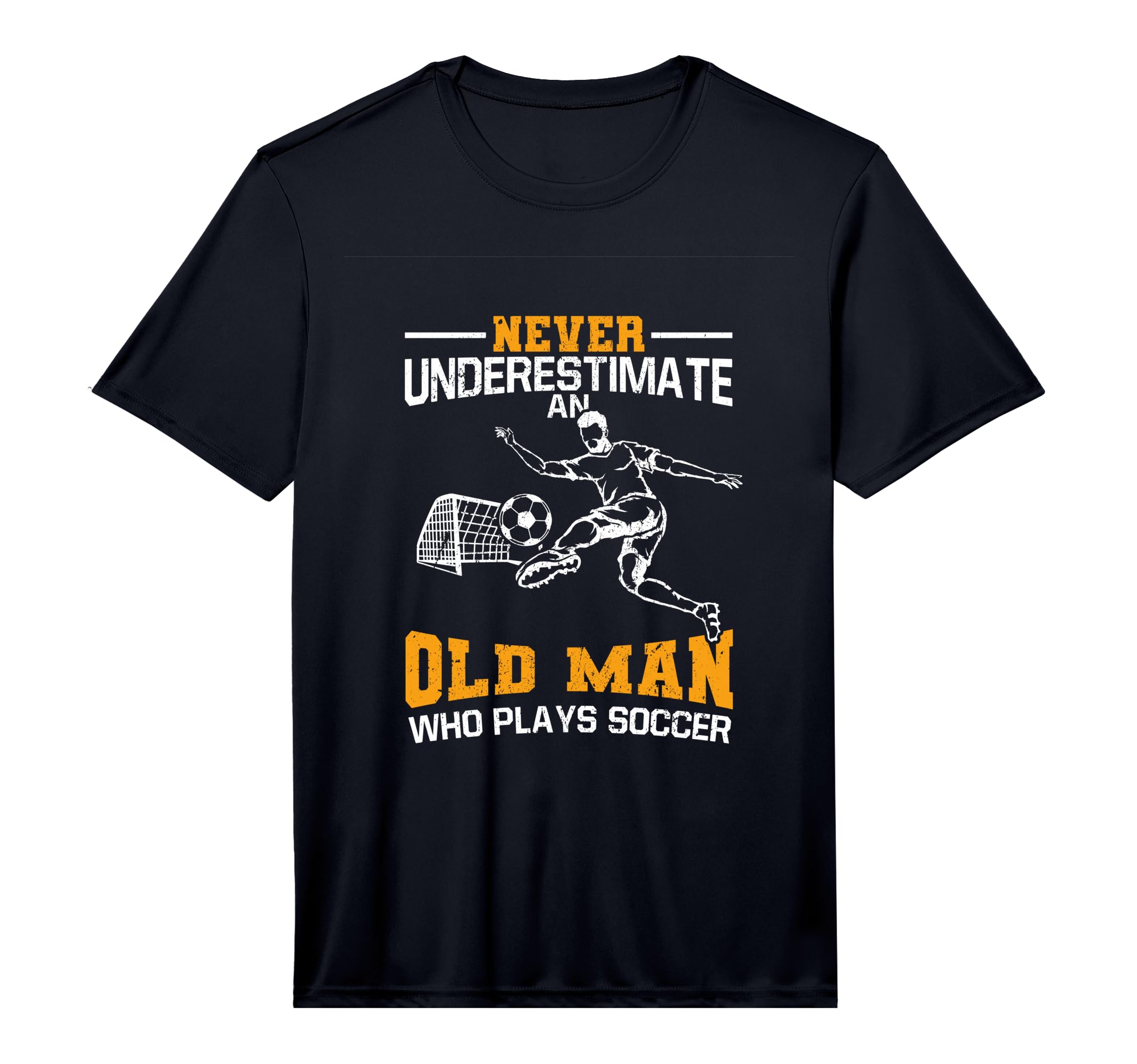 Mens Never Underestimate Old Who T-Shirt - Aesthetic Graphic for Adults