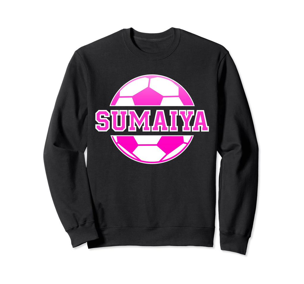 Sumaiya Name Soccer Play Football Sweatshirt - Minimalist Print Men Women
