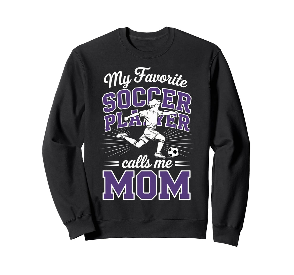 Soccer Mama Favorite Soccer Sweatshirt - Streetwear Style for Adults