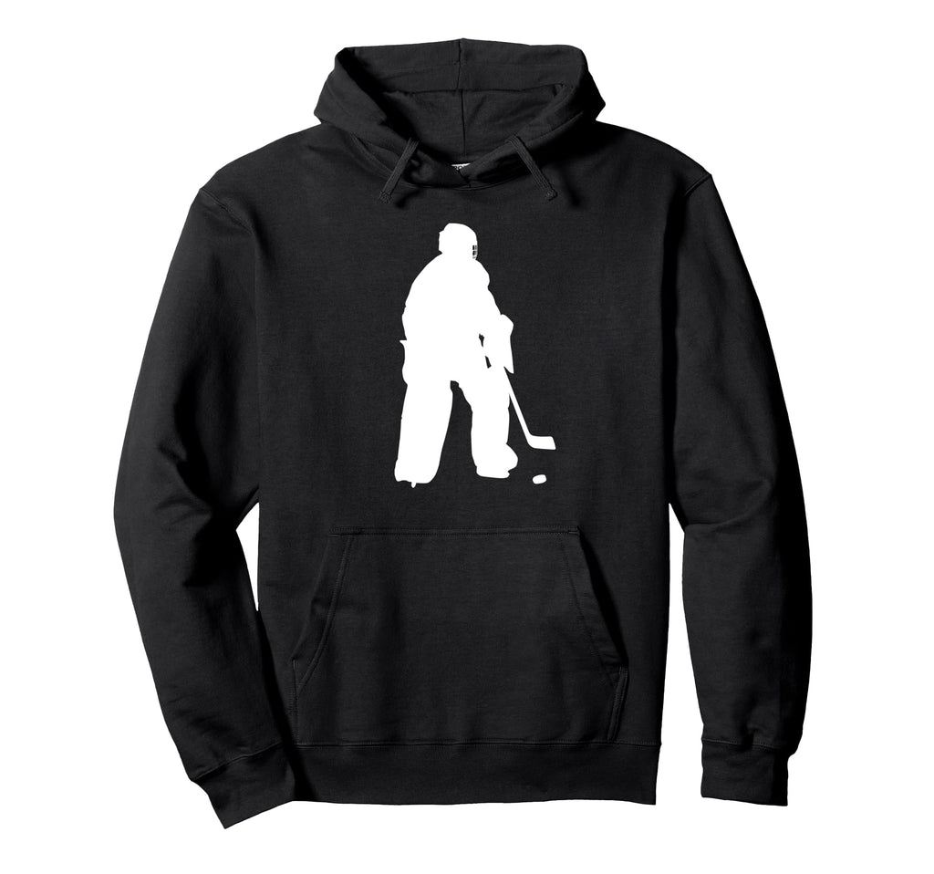 Ice Hockey Player Goalkeeper Ice Hoodie - Casual Everyday Wear Men Women