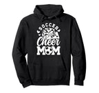Soccer And Cheer Mom Cheerleading And Hoodie - Aesthetic Graphic Men Women