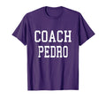 Coach Pedro Custom Football Soccer T-Shirt - Minimalist Print Unisex