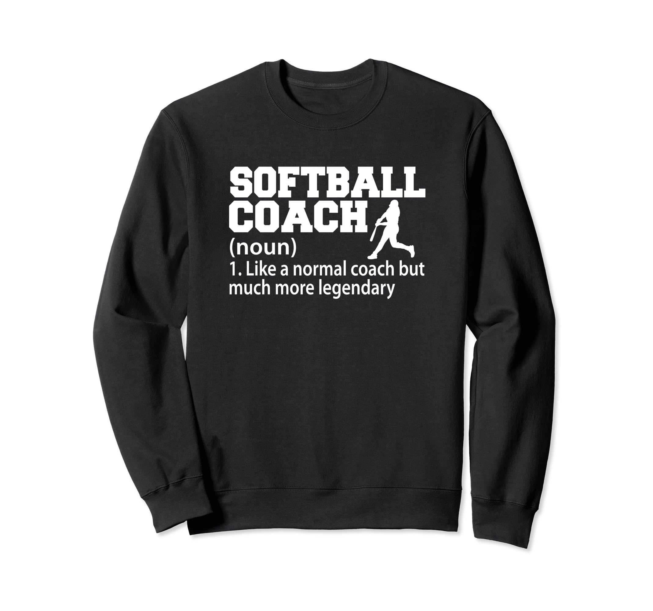 Softball Coach Training Sweatshirt - Casual Everyday Wear Men Women