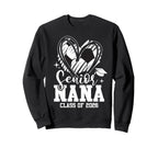 Senior Nana Class 2026 Soccer Sweatshirt - Trendy Graphic for Adults