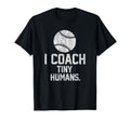 Baseball Or Softball Coach Tiny T-Shirt - Fun Novelty Design for Adults