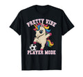 Pretty Vibe Unicorn Just Who Loves T-Shirt - Custom Art Print for Adults