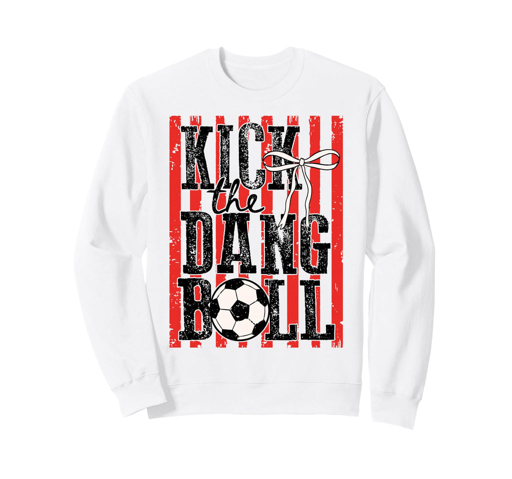 Kick Dang Ball Coquette Bow Sweatshirt - Streetwear Style for Adults