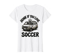 Honk If You Love Soccer Fun Soccer T-Shirt - Aesthetic Graphic for Adults