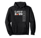 Class 2026 Senior Football Night Hoodie - Trendy Graphic for Adults