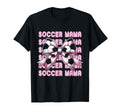 Soccer Mama Coquette Bow Soccer Mom T-Shirt - Streetwear Style Unisex