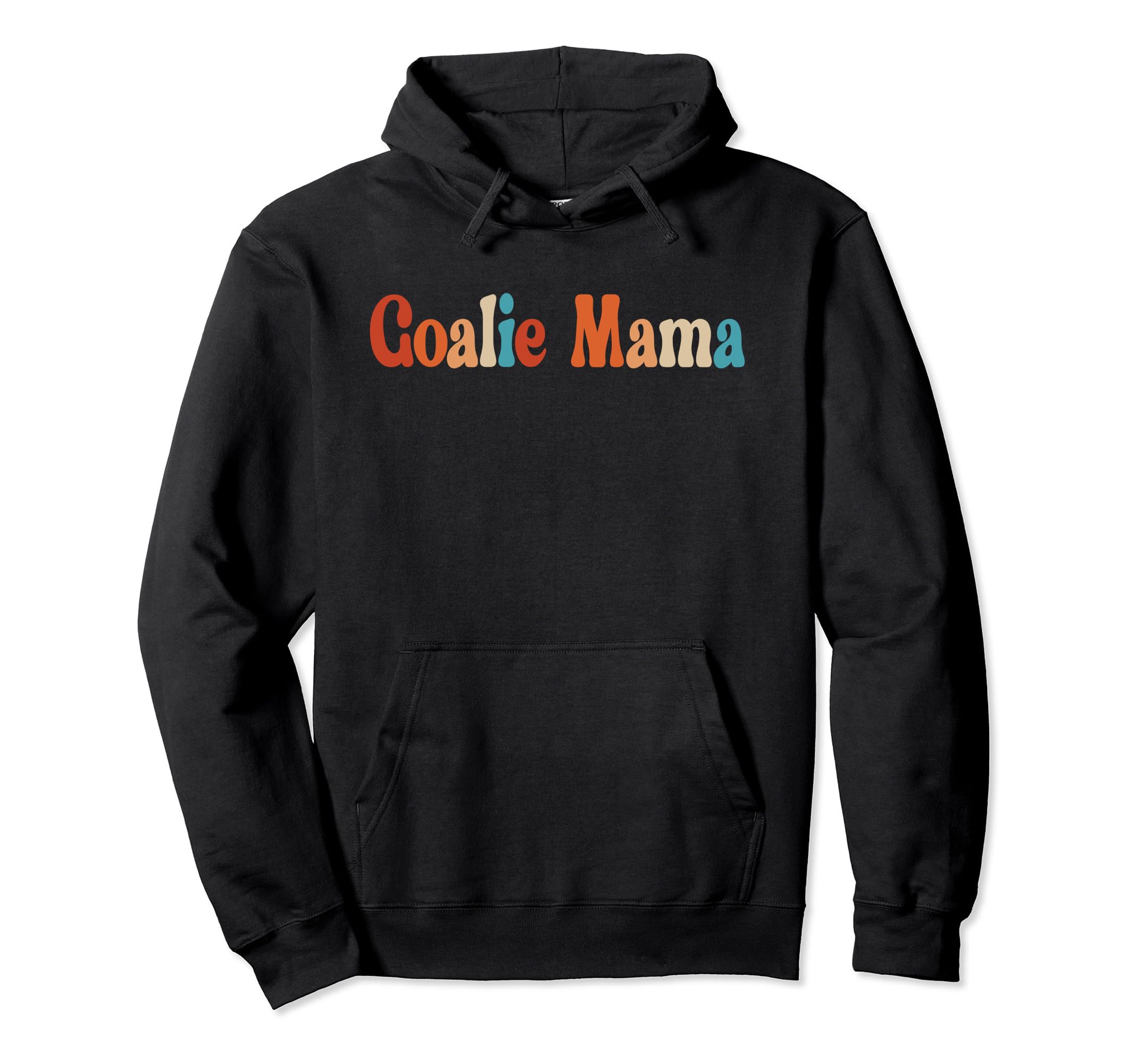 Goalie Mama Goalie Mom Lacrosse Soccer Hoodie - Minimalist Print Unisex