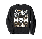 Senior Soccer Mom Class 2026 Sweatshirt - Custom Art Print for Adults