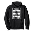 Hockey Training Goal Shooting Goalie Hoodie - Minimalist Print for Adults