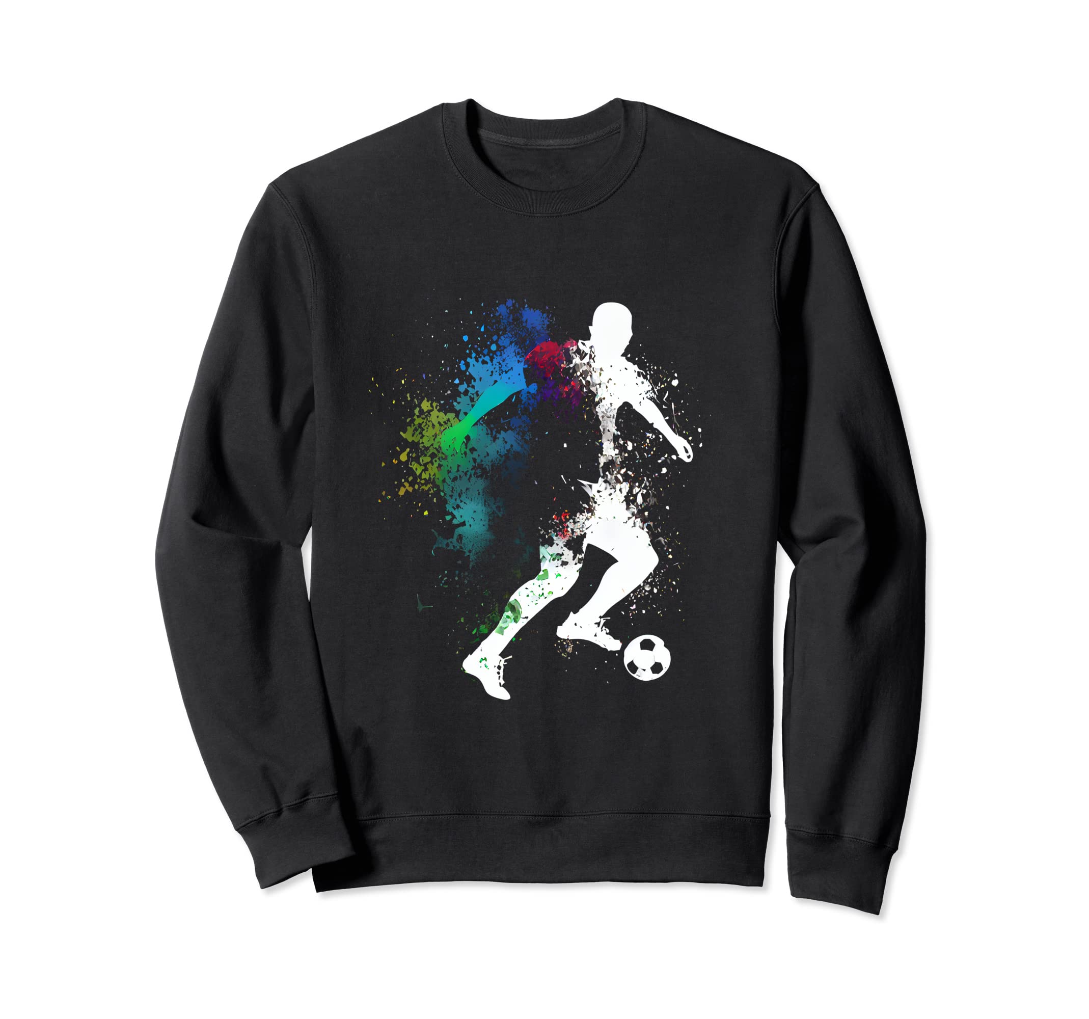 Soccer Player Goal Coach Gift League Sweatshirt - Custom Art Print Unisex
