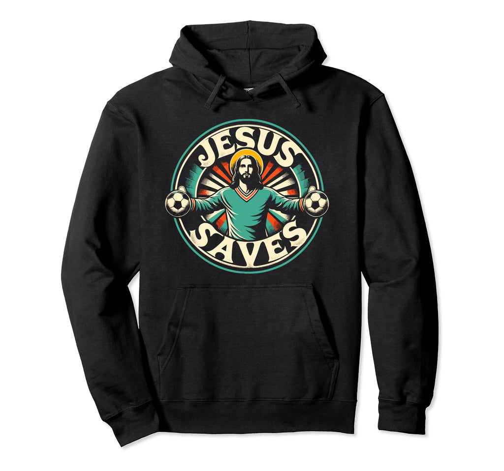 C J S Religious Christian Soccer Sweatshirt - Trendy Graphic Men Women