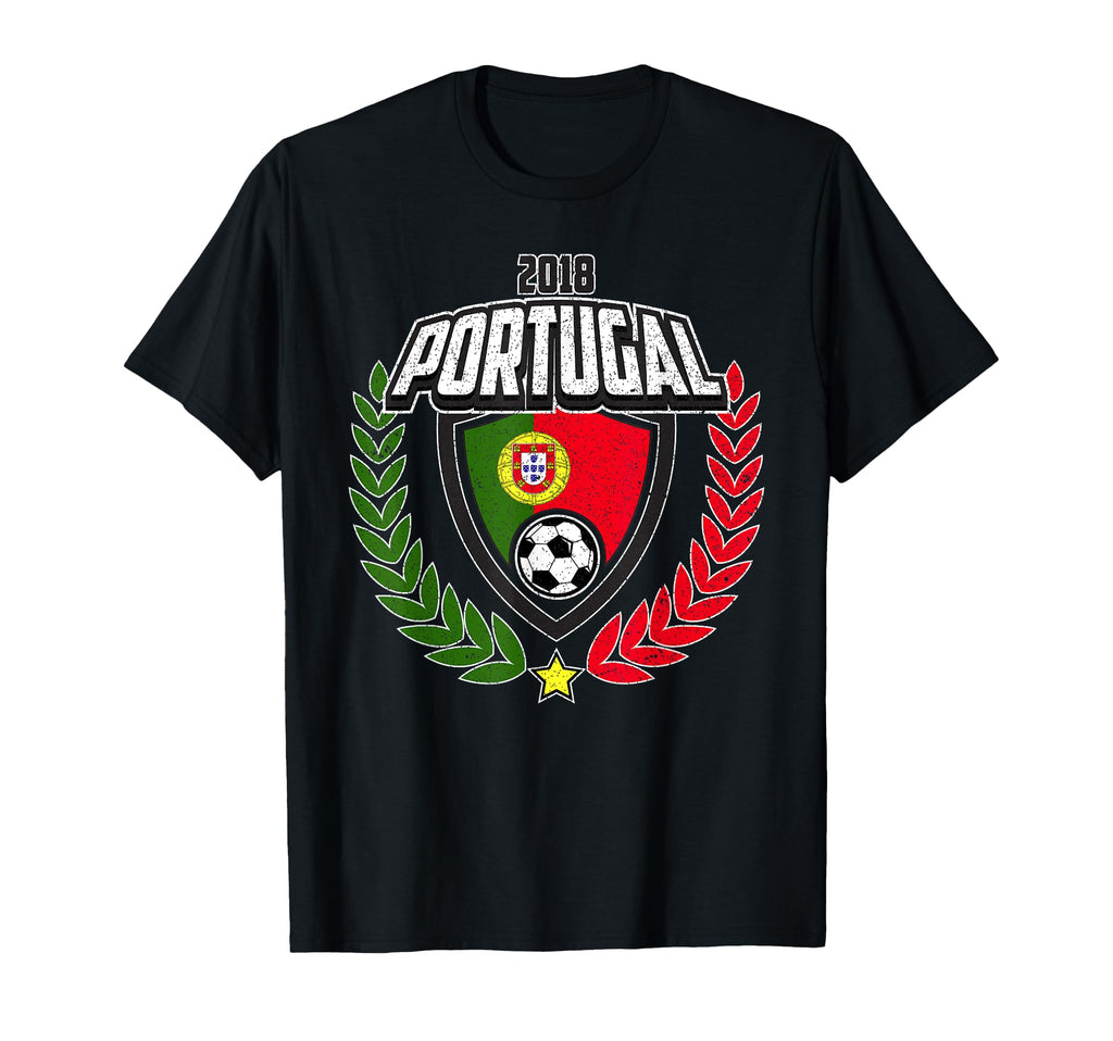 2018 Portugal Soccer T-Shirt - Minimalist Print Unisex