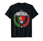 2018 Portugal Soccer T-Shirt - Minimalist Print Unisex