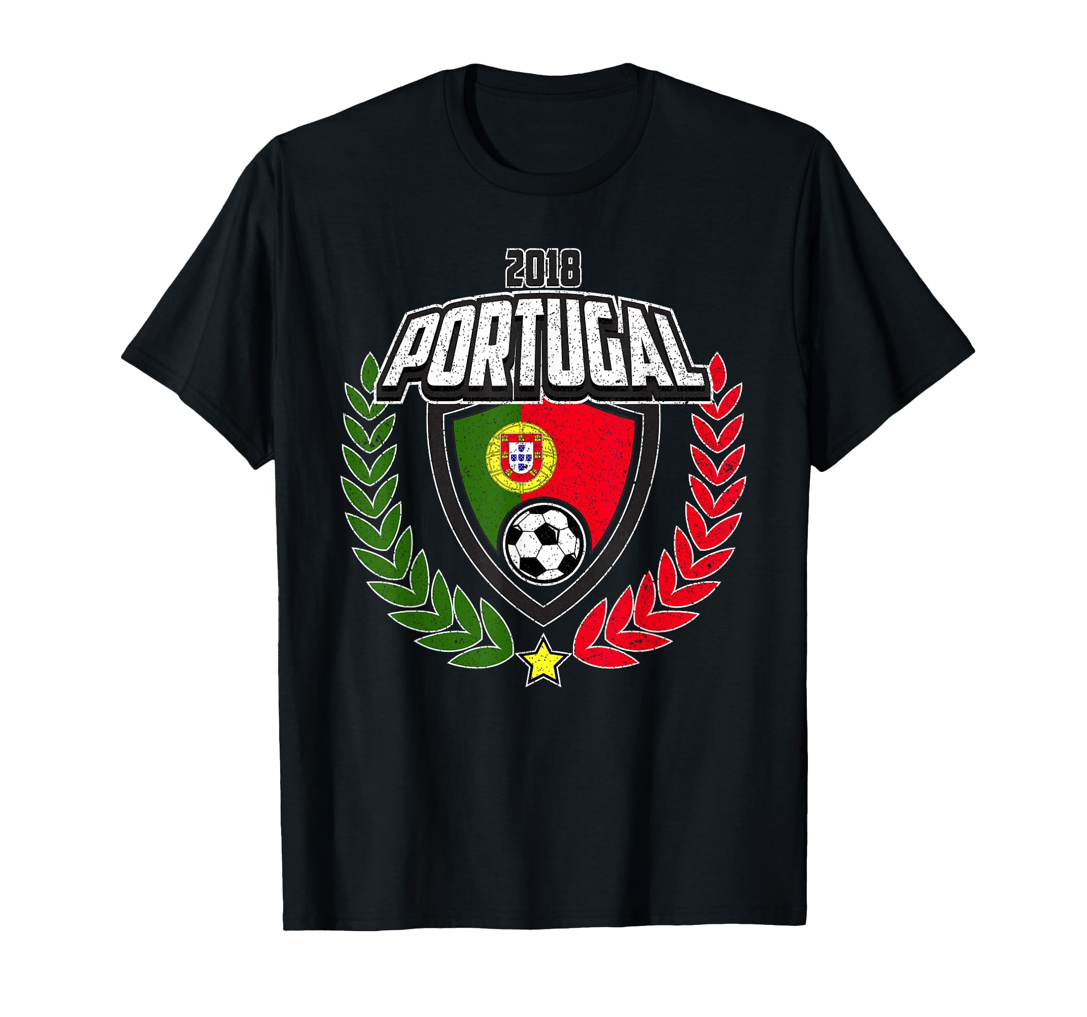2018 Portugal Soccer T-Shirt - Minimalist Print Unisex