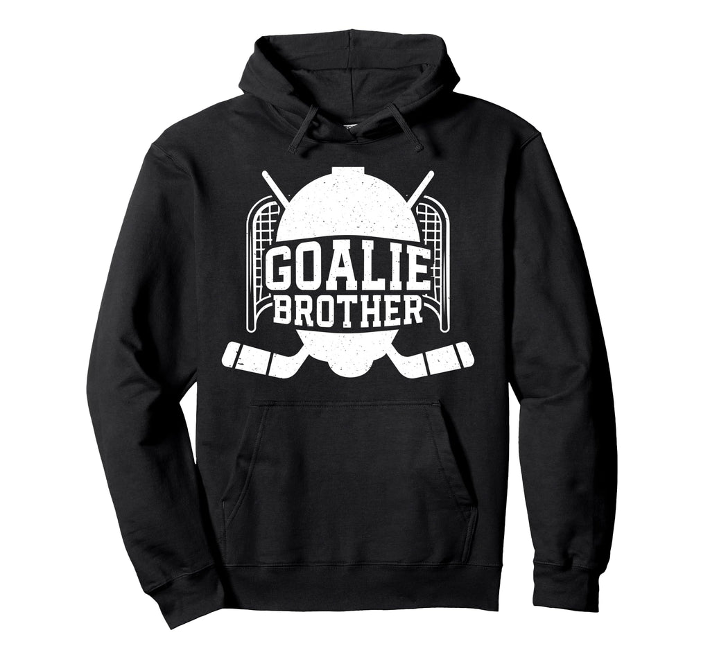 Ice Hockey Goalie Brother Hockey Hoodie - Custom Art Print Men Women