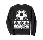 Proud Soccer Grandma Soccer Sweatshirt - Custom Art Print for Adults