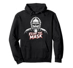 Hockey Player Halloween Penalty Box Hoodie - Fun Novelty Design for Adults