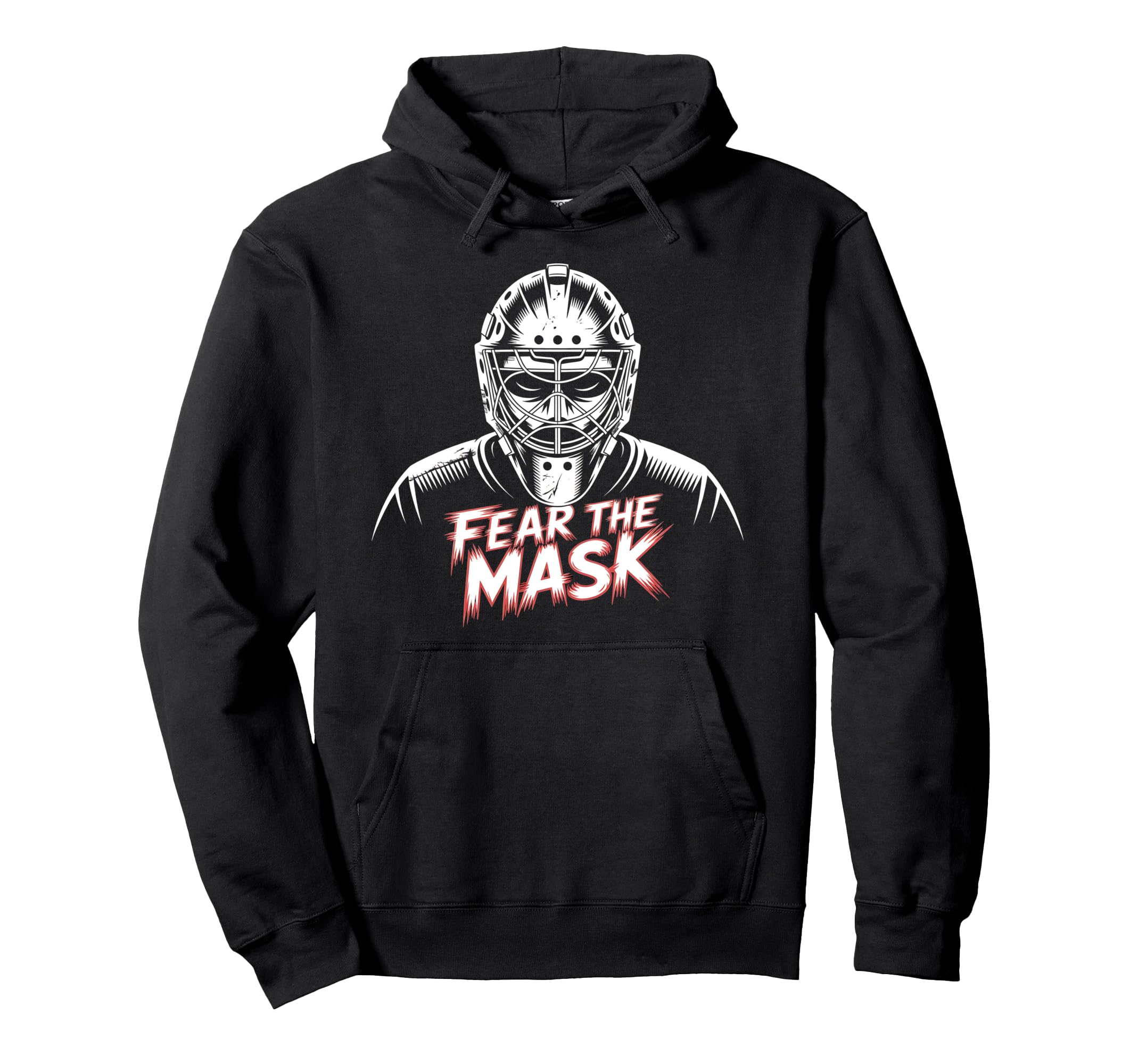 Hockey Player Halloween Penalty Box Hoodie - Fun Novelty Design for Adults