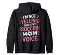 Funny Soccer Players Soccer Mom Hoodie - Aesthetic Graphic for Adults