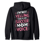 Funny Soccer Players Soccer Mom Hoodie - Aesthetic Graphic for Adults
