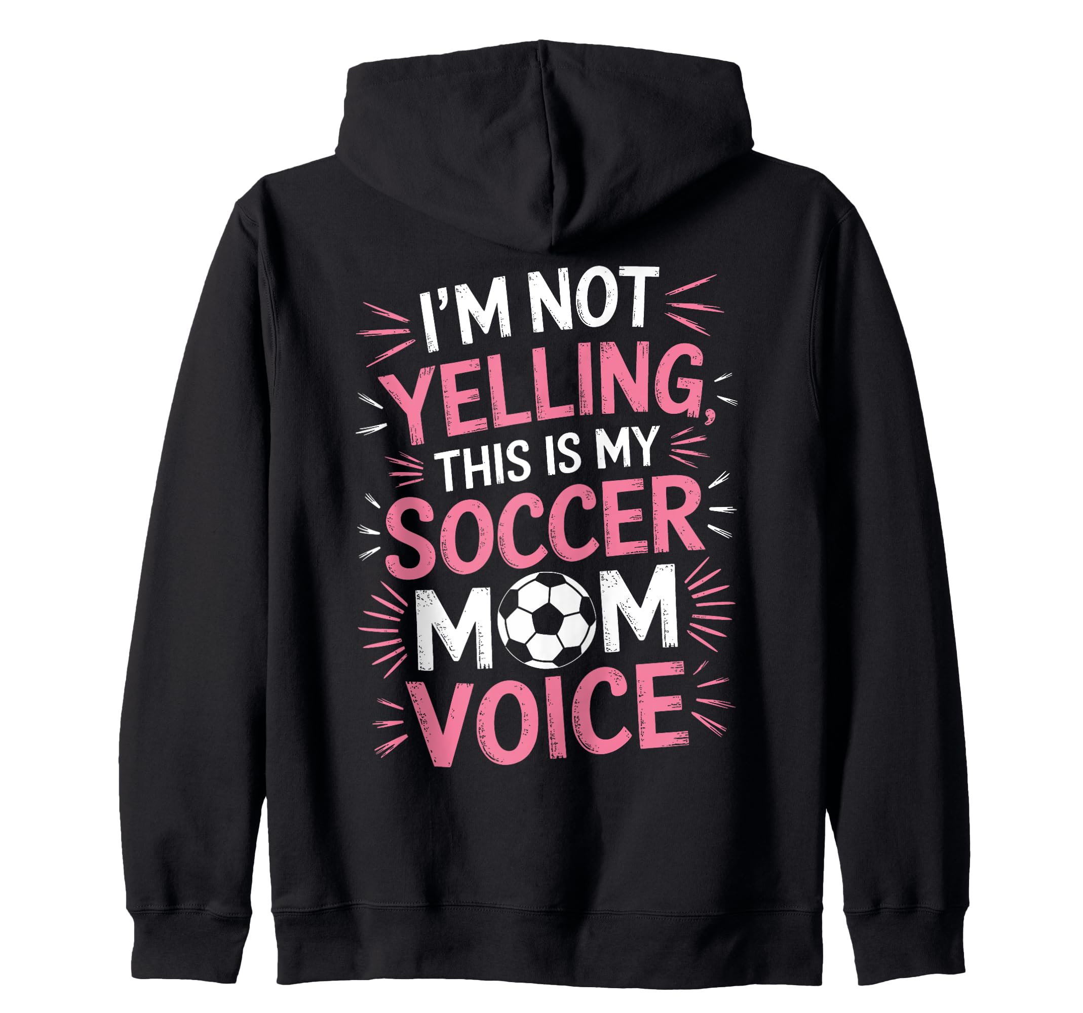 Funny Soccer Players Soccer Mom Hoodie - Aesthetic Graphic for Adults