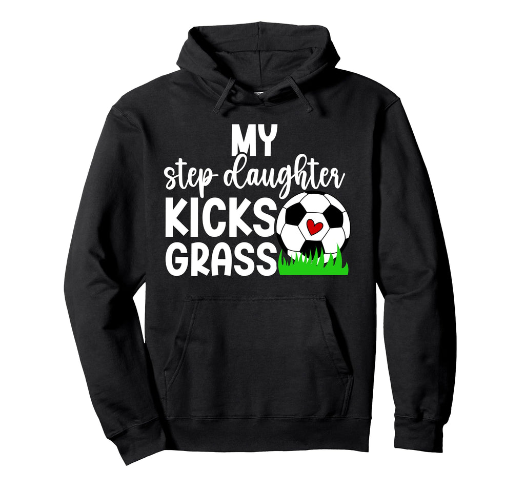 Proud Soccer Step Mom Soccer Player Hoodie - Custom Art Print Unisex