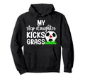 Proud Soccer Step Mom Soccer Player Hoodie - Custom Art Print Unisex