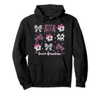 Coquette Bow Soccer Grandma Mothers Day Hoodie - Unique Graphic Men Women