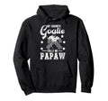 My Favorite Ice Hockey Goalie Papaw Hoodie - Aesthetic Graphic for Adults