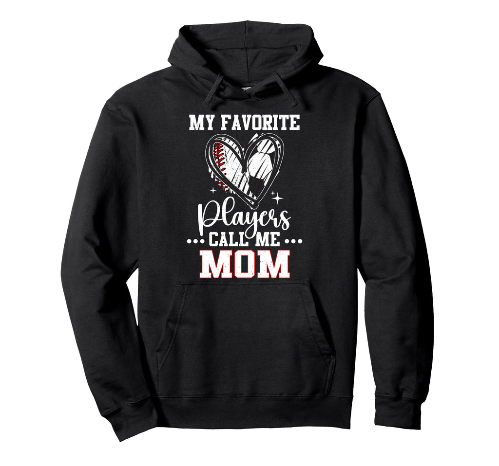 My Favorite Baseball Soccer Players Hoodie - Custom Art Print for Adults