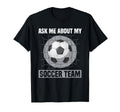 Coaching Soccer Dad Coach Soccer Coach T-Shirt - Unique Graphic Men Women