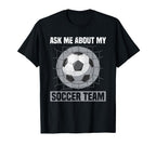 Coaching Soccer Dad Coach Soccer Coach T-Shirt - Unique Graphic Men Women