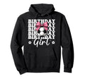 Birthday Soccer Soccer Mom Coquette Bow Hoodie - Novelty Apparel Unisex
