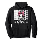 Birthday Soccer Soccer Mom Coquette Bow Hoodie - Novelty Apparel Unisex
