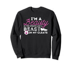 Beauty Streets Beast My Cleats Sweatshirt - Custom Art Print Men Women