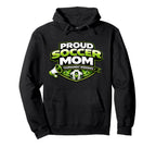 Proud Soccer Mom Tournament Weekends Hoodie - Graphic Print for Adults