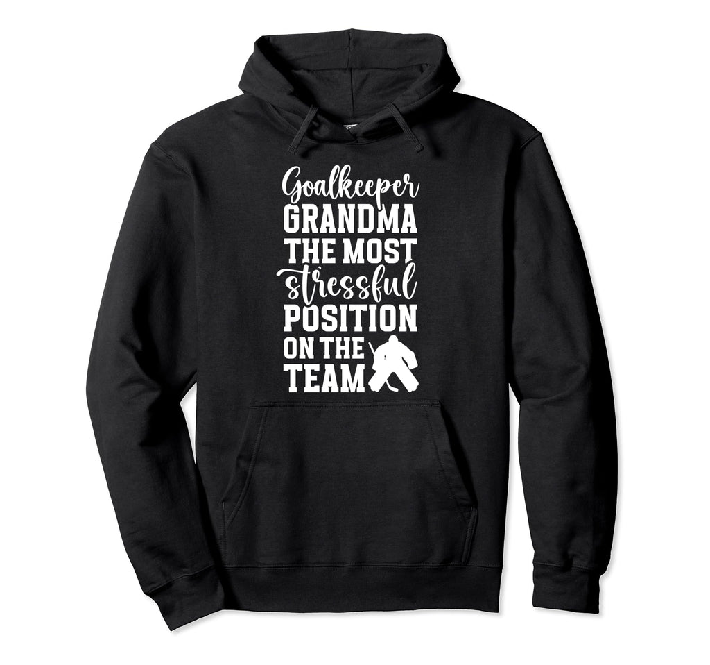 Funny Hockey Goalkeeper Grandma Hockey Hoodie - Trendy Graphic Unisex