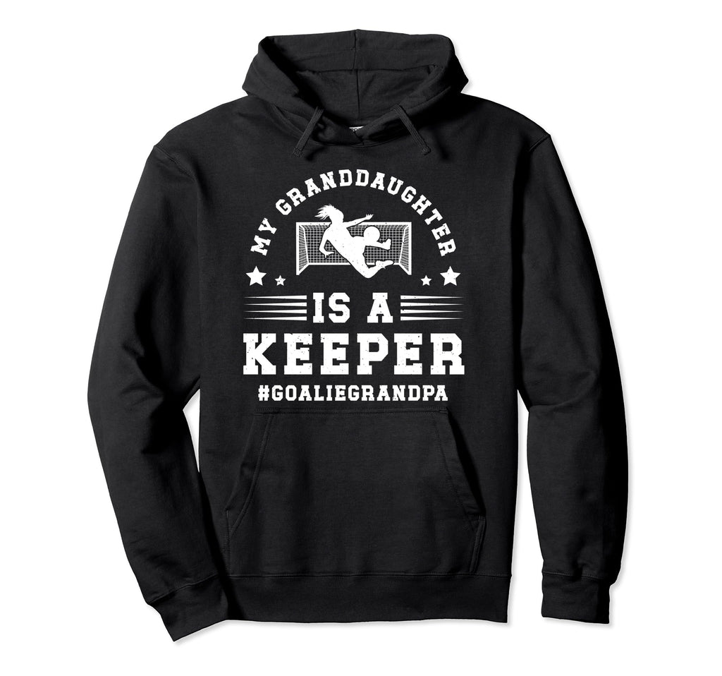 Soccer Goalie Grandpa Proud Soccer Hoodie - Aesthetic Graphic Men Women