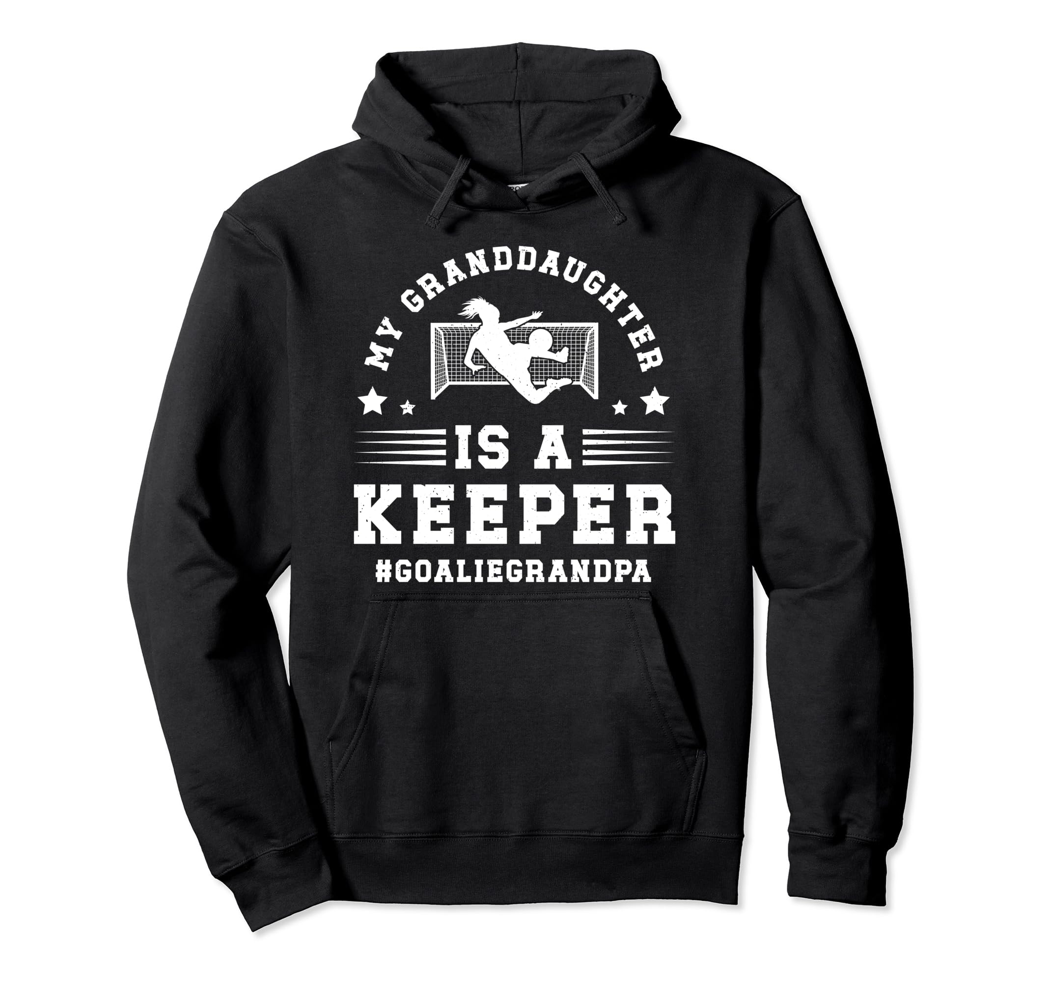 Soccer Goalie Grandpa Proud Soccer Hoodie - Aesthetic Graphic Men Women