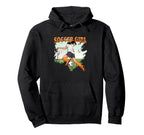 Soccer Action Hoodie - Graphic Print Men Women