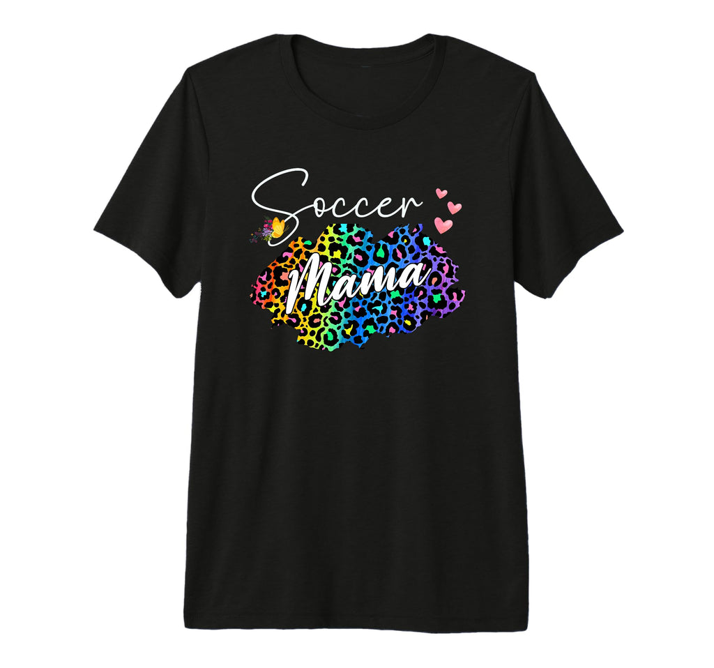 Soccer Mama Team Mom Athlete Mom T-Shirt - Trendy Graphic for Adults