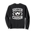 Soccer Cousin Heart Cousin Soccer Sweatshirt - Minimalist Print Men Women