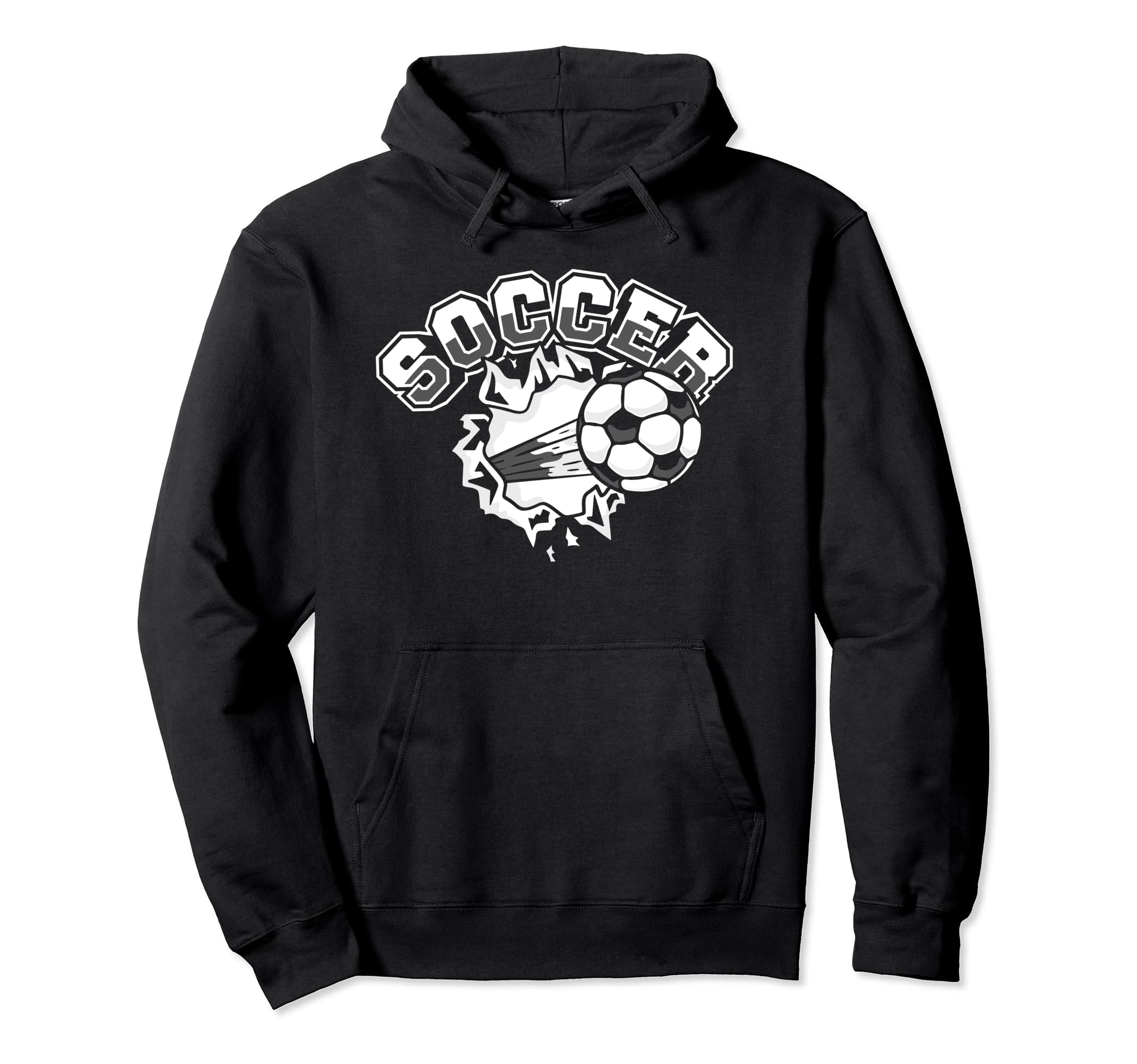 Soccer Futbol Fu Ball Goal Keeper Trainer Hoodie - Novelty Apparel Unisex