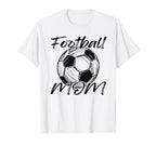 Football Game Day Football Mom Players Mom T-Shirt - Unique Graphic Unisex